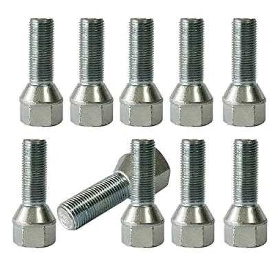 Abbildung von 10x Radschrauben Radbolzen Kegelbund M16x1,5 40mm kompatibel mit