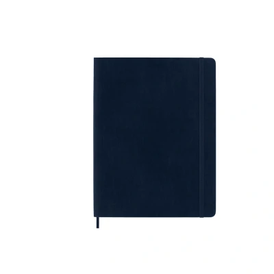 Abbildung von Moleskine Notizbuch XL Liniert Weicher Einband Saphir