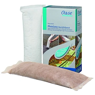 Abbildung von Oase AquaActiv PhosLess Nachfüllpack Phosphatbinder, bindet Chlor und Schwermetalle, zur Algenvorbeugung