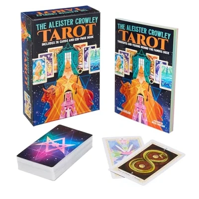 Abbildung von The Aleister Crowley Tarot Book &amp; Card Deck: Includes a 78 Deck and 128 Page Illustrated (Arcturus Oracle Kits)