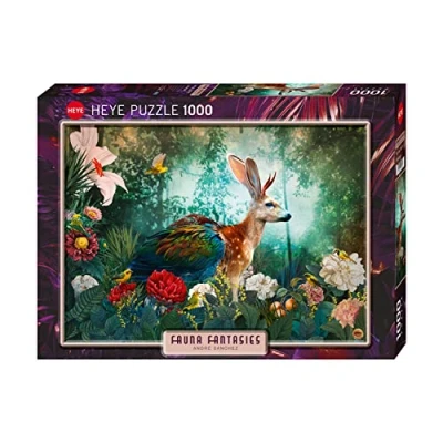 Abbildung von HEYE Puzzle Jackalope / Fauna Fantasies, 1000 Puzzleteile, Made in Germany
