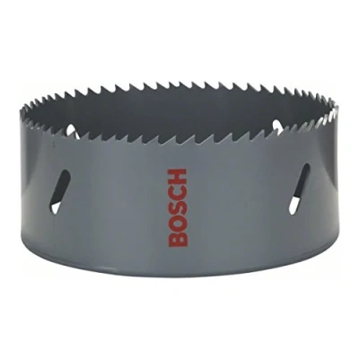 Abbildung von Bosch Accessories Professional 1x Lochsäge HSS Bimetall für Standardadapter (für Metall, Aluminium, rostfreiem Edelstahl, Kunststoffen und Holz, Ø 121 mm, Zubehör Bohrmaschine)
