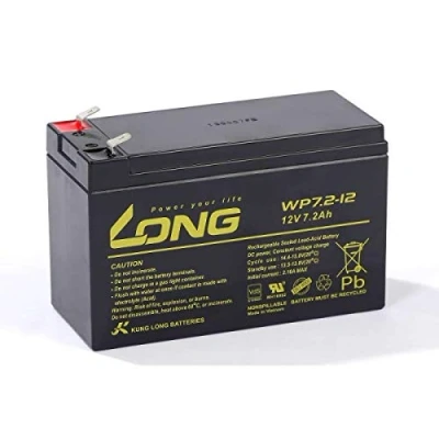 Abbildung von Kung Long 12V 7,2Ah WP7,2 12 Bleigel Akku Gel Batterie *VDS geprüft*