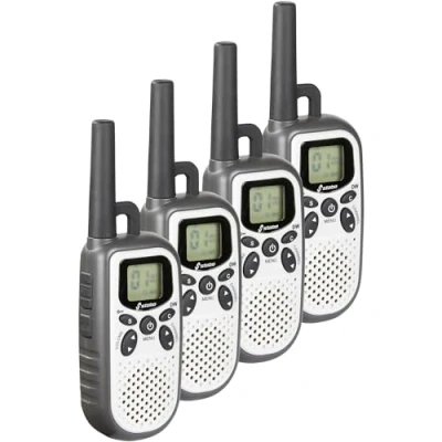 Abbildung von Stabo Walkie Talkie Funkkoffer freecomm 400 II, 4er Set