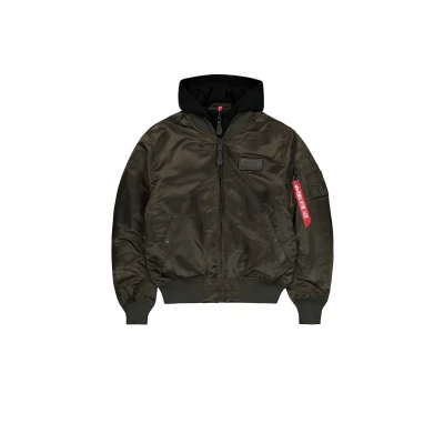 Abbildung von ALPHA INDUSTRIES MA 1 D Tec Bomberjacke für Herren Black Olive