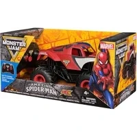 Abbildung von Monster Jam, Marvel Spider Man RC, Ferngesteuerter Truck im Design, für drinnen und draußen, Maßstab 1:24, ab 3 Jahren
