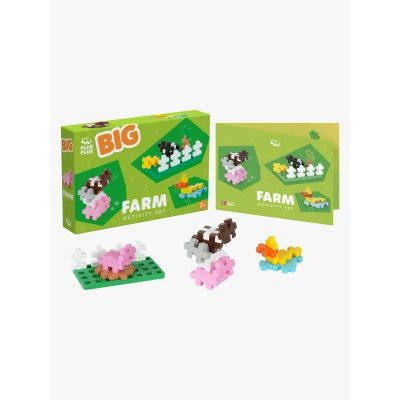 Abbildung von Plus BIG Activity Bauernhof Bausatz 41 Teile