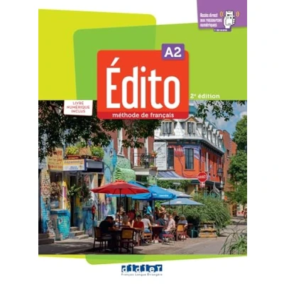 Abbildung von Edito 2e edition: livre de l&#039;eleve A2 + numerique didierfle.a