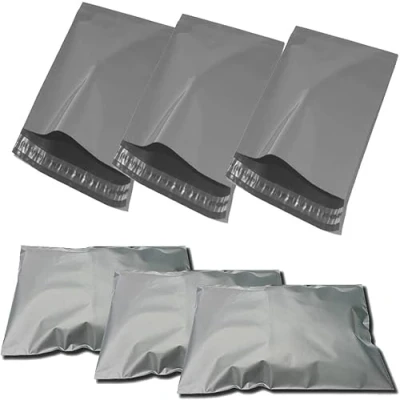 Abbildung von G4GADGET 50 starke Versandtaschen aus Polyethylen, 15,2 x 22,9 cm, für oder Versandtaschen, stark, selbstklebend