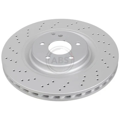 Abbildung von A.B.S. COATED 17367 Bremsscheibe 345 30 5 112 gelocht beschichtet MERCEDES BENZ: CLK Coupe, C Klasse Limousine, T modell