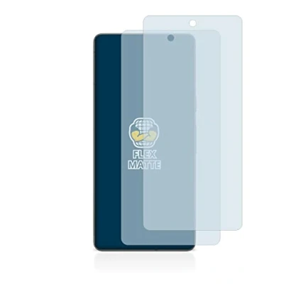 Abbildung von BROTECT Full Cover Schutzfolie Matt für Google Pixel 7 (case friendly) (2 Stück) Screen Displayschutz Folie, 3D Curved, Anti Reflex