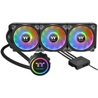 Abbildung von Thermaltake Floe DX RGB 360 TT Premium Edition/Wasserkühlung/All In One / 360mm Softwaregesteuert/Schwarz 3x 120mm Lüfter