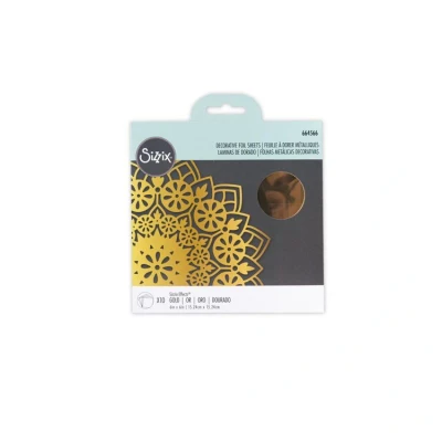 Abbildung von Effectz Dekorative Folienblätter Gold 6 „x 6&quot; 10 shts