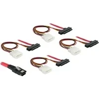 Abbildung von Adapterkabel mini SAS SFF 8087 &gt; 4x + Power