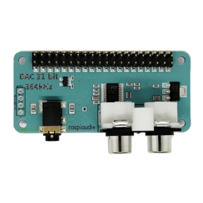 Abbildung von RASPIAUDIO Audio DAC Hat Sound Card (Audio+V3) for Raspberry PI5 / PI4 Pi Zero PI3 PI3B PI3B+ Better Quality Than USB