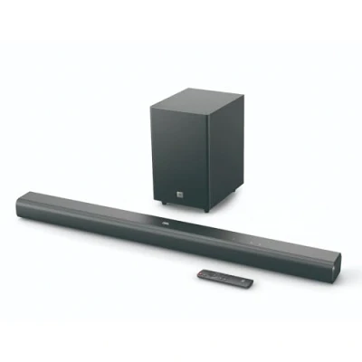 Abbildung von JBL Cinema SB 550 3.1 Kanal Soundbar Mit integriertem Subwoofer für Heimkino Sound System Bluetooth Musik Streaming und Dolby Audio Schwarz