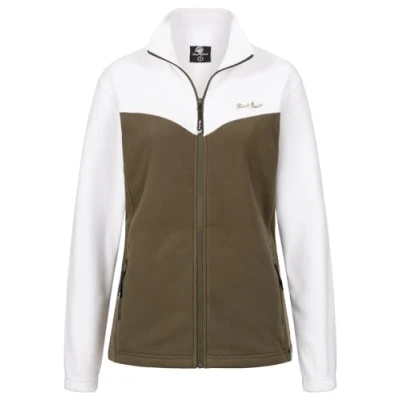 Abbildung von Rock Creek Damen Fleecejacke warm Übergangsjacke Windbreaker Fleece Jacken Outdoorjacke Stehkragen Damenjacke Teddyfleece Sweatjacke Pullover D 501 Dunkelgrün XL