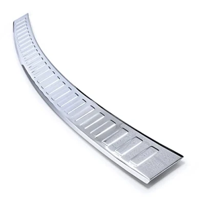 Abbildung von tuning art 626 Edelstahl Ladekantenschutz passend für VW Caddy 3 2K Maxi 2003 2015, Farbe:Chrom