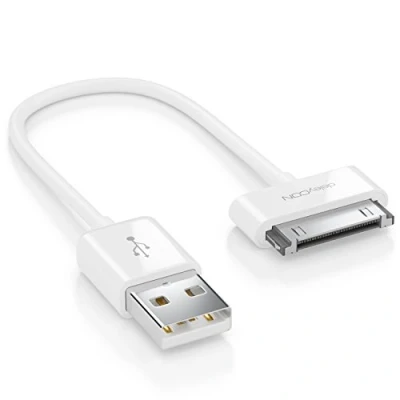 Abbildung von deleyCON 0,15m 30 Pin USB Kabel Dock Connector Sync Lade &amp; Smartphone