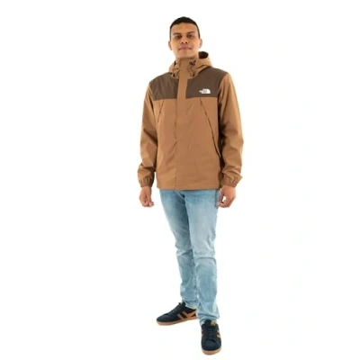 Abbildung von The North Face Antora Regenjacke / wasserabweisende Jacke, Herren, Größe: Medium, Latte/smokey brown