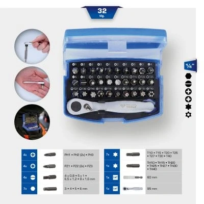 Abbildung von KS TOOLS BT053532 Schrauberbit Satz
