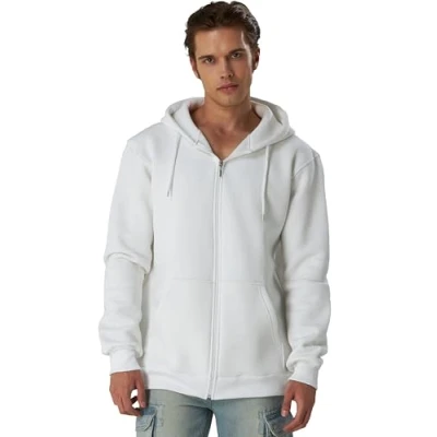 Abbildung von Smith &amp; Solo Hoodie Herren Reißverschluss Sweatjacke Kapuzenjacke Zipper Kapuzenpullover Hoodies Männer Kapuzenpulli Regular Fit (Schwarz S)