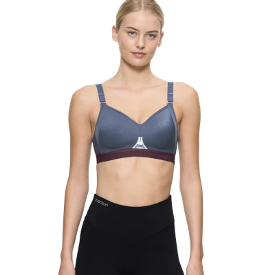 Abbildung von triaction by Triumph Gravity LITE Sportbh mit starker Stützkraft, Damen, Größe: 75C, Crown blue