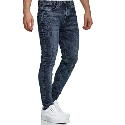 Abbildung von Tazzio Skinny Jeans Slim Fit, Herren, Größe: 32xL32, Blau
