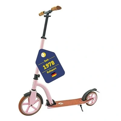 Abbildung von Best Sporting 30473 Vintage Klapp Scooter 230/180 matt pink Roller