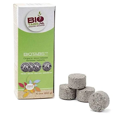 Abbildung von BioTabs 10 Stück organische Düngetabletten für alle Pflanzen