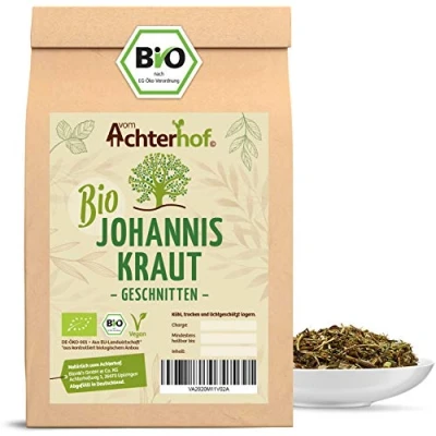 Abbildung von Johanniskraut Tee Bio (100g) Johanniskrauttee aus kontrolliert biologischen Anbau vom Achterhof