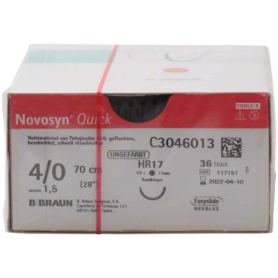 Abbildung von Novosyn QUICK 4/0 HR17 0,70m