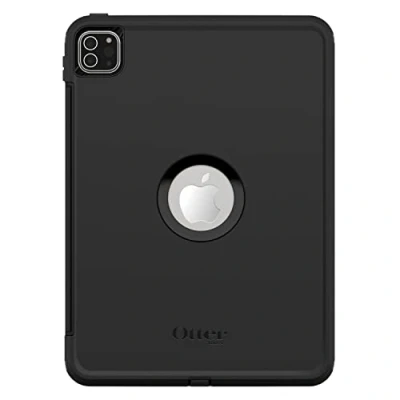 Abbildung von OtterBox Defender Hülle für iPad Pro 11&quot; (1. gen/2. gen/3. gen/4. gen), Schutzhülle mit integriertem Displayschutz, 2x nach Militärstandard getestet, Schwarz, Keine Einzelhandelsverpackung