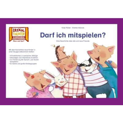 Abbildung von Kamishibai: Darf ich mitspielen?: 9 Bildkarten für das Erzähltheater