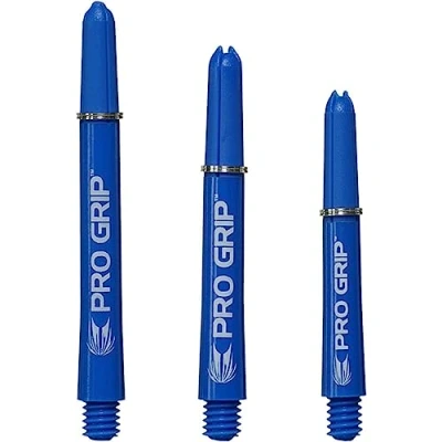 Abbildung von Target Pro Grip Shaft Blau Midi 2BA 42mm 3 Stück