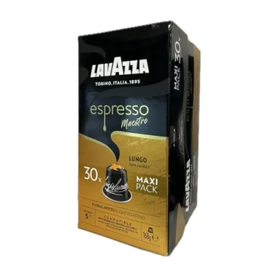 Abbildung von Lavazza Espresso Maestro Lungo 30 Kaffeekapseln 170 g