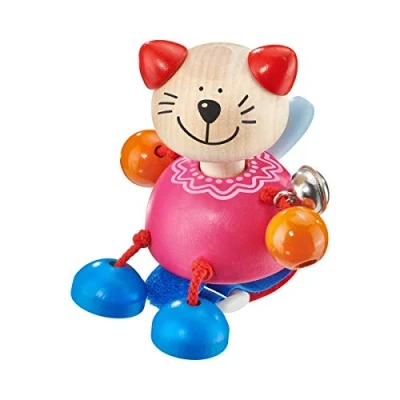 Abbildung von Selecta 61065 Kitti, Kinderwagenspielzeug mit Klettverschluß, 9 cm, mehrfarbig