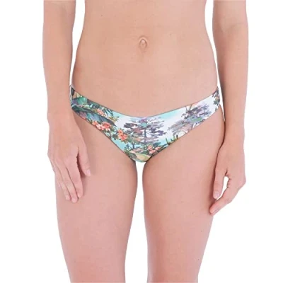Abbildung von Hurley Damen Escape Moderate Bikini Bottoms, Auspuff, S