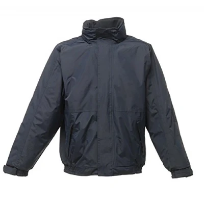 Abbildung von Regatta Dover Herren Jacke, wasserdicht, isoliert, Navy, XL