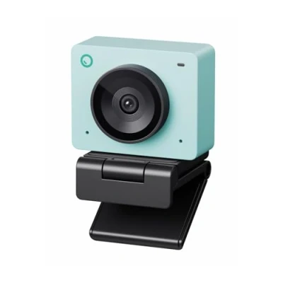 Abbildung von OBSBOT Meet SE 1080P@100 FPS Webcam für PC mit 1/2,8&quot; Sensor, KI Bildanpassung &amp; Autofokus, Beauty Mode, Leichtgewichtig, Gestensteuerung, Staggered HDR, Streaming, Meetings (Aurora Green)