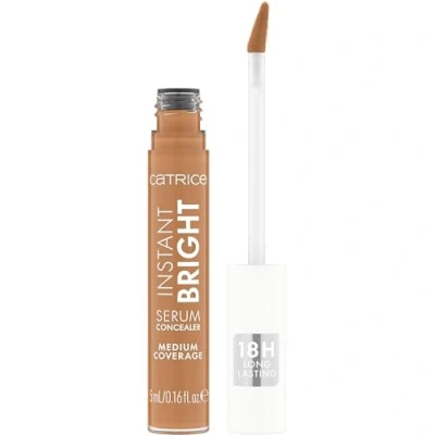 Abbildung von Catrice Instant Bright Serum Concealer, Nr. 060N, Nude, feuchtigkeitsspendend, langanhaltend, strahlend, für trockene Haut, vegan, ölfrei, ohne Konservierungsstoffe, Parabene, 1er Pack (5ml)