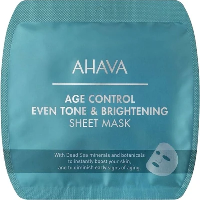 Abbildung von Ahava Age Control Even Tone &amp; Brightening Sheet Mask