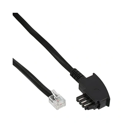 Abbildung von Inline InLine® TAE N Anschlusskabel, zu RJ11 (6P4C), 20m Telefonkabel
