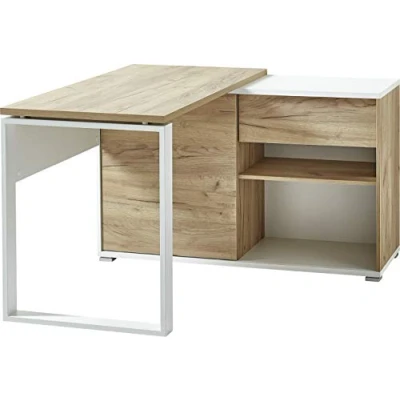 Abbildung von GERMANIA Eckschreibtisch &quot;GW Lioni&quot;, mit integriertem Sideboard