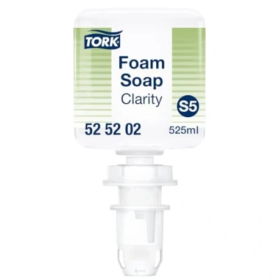 Abbildung von Tork Reine Hand Mini Schaumseife S5, werkseitig versiegelter Flakon, 1x525 ml, 525202