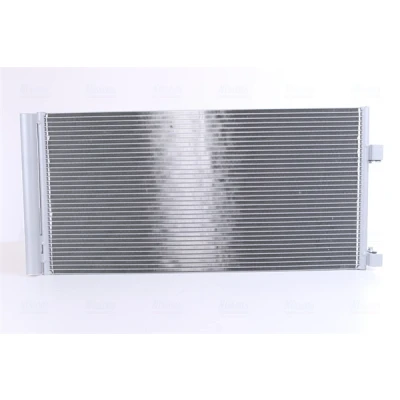 Abbildung von NISSENS 940034 Klimakondensator mit Trockner Aluminium 725 R 134a RENAULT: LAGUNA 3 Grandtour, 3, Kangoo II Be Bop