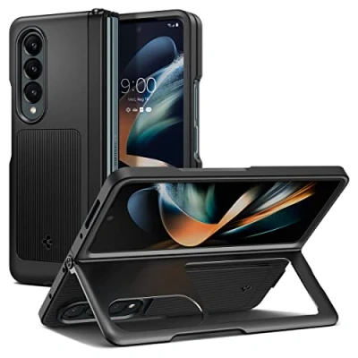 Abbildung von Spigen Neo Hybrid S Hülle Kompatibel mit Samsung Galaxy Z Fold 4 5G Schwarz