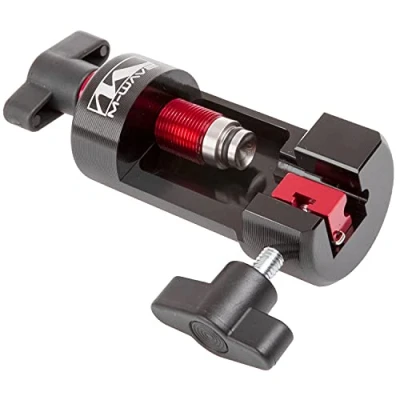 Abbildung von M Wave Unisex Adult It Presse für Hydraulikleitung, Schwarz/Rot