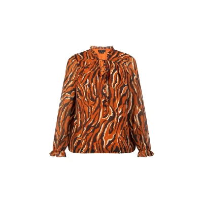 Abbildung von faina Bluse, Damen, Größe: 40, Orange