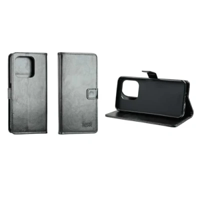 Abbildung von caseroxx Handy Hülle Tasche kompatibel mit Emporia Smart 6 / ME.6 Bookstyle Case Wallet in schwarz